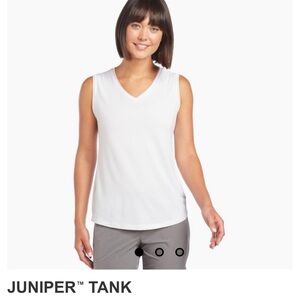 KÜHL Juniper Athletic UPF 40 Top White EUC